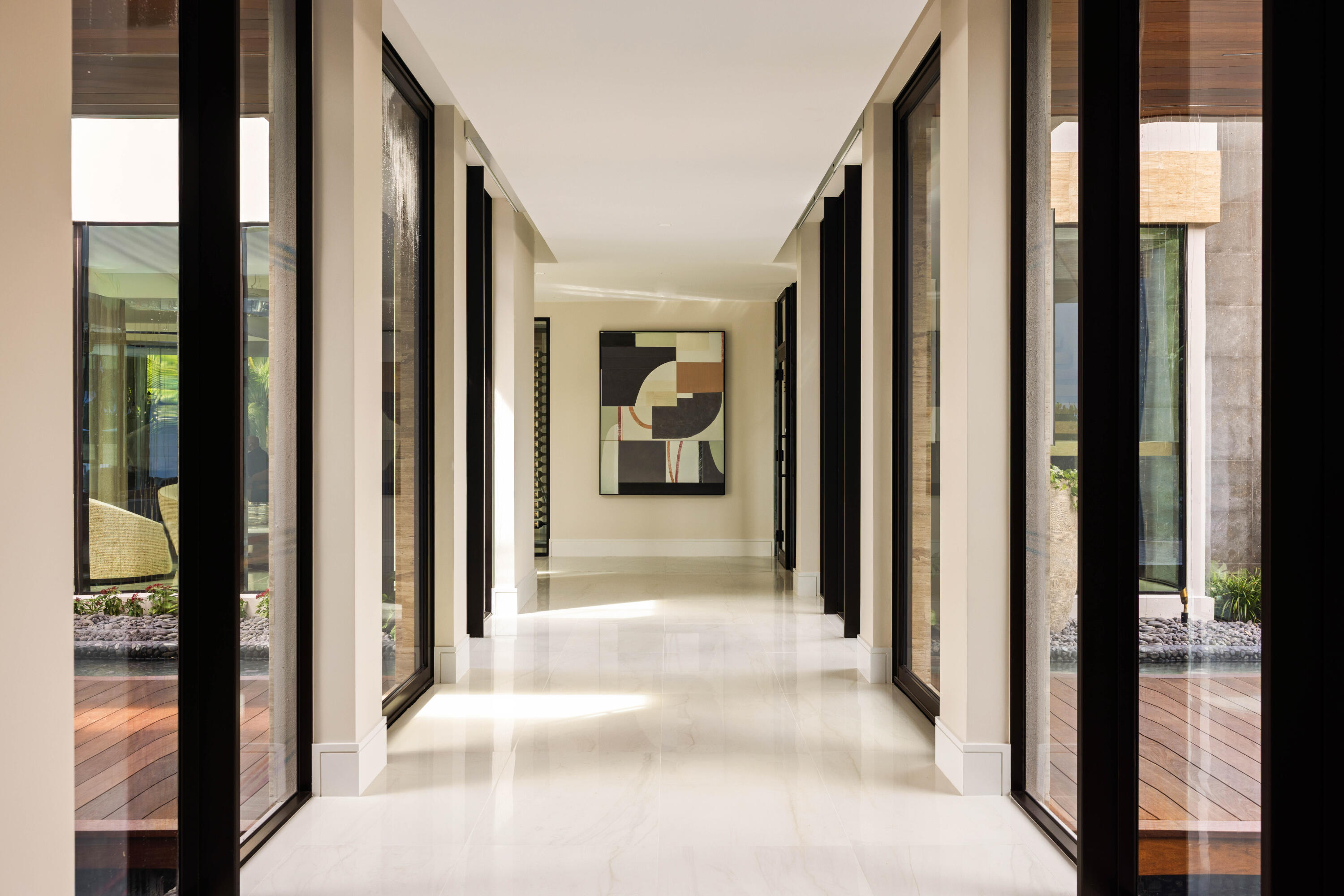 488 South Beach Road Jupiter Island, FL 33455 - Photo 10 of 54 a view of a glass door and the balcony