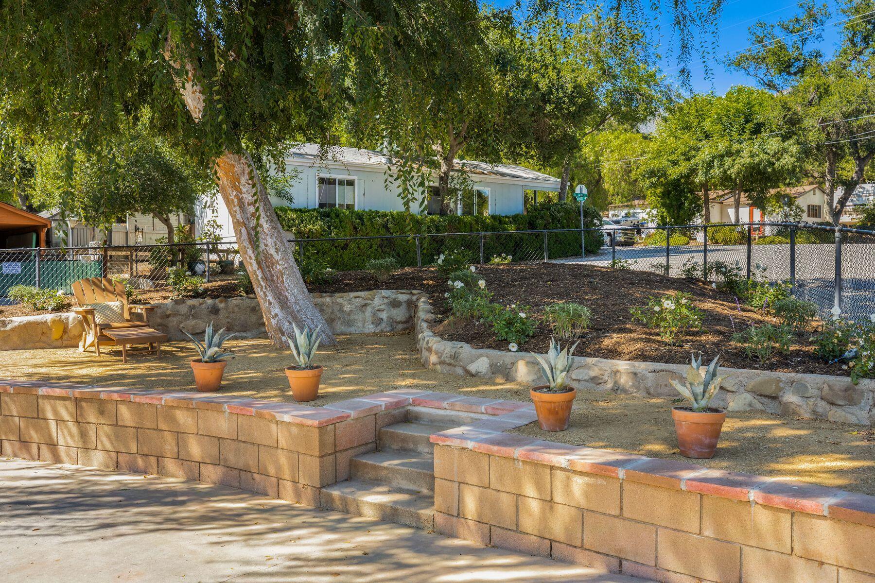 375 North Poli Avenue Ojai, CA 93023 - Photo 19 of 24 a view of a house with yard and street view