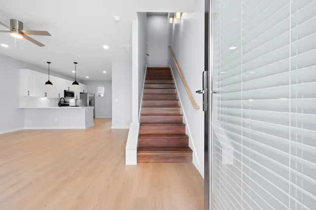 a view of entryway and hall