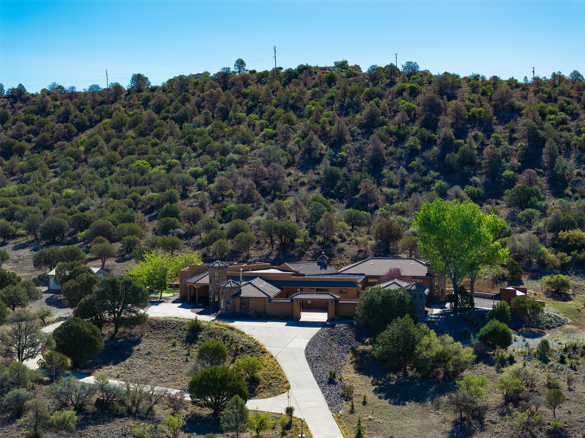 3120 Little Walnut Road Silver City, NM 88061 - Photo 85 of 88 Front Close In Aerial View