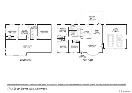 $600,000 | 1743 South Dover Way, Lakewood, CO 80232
