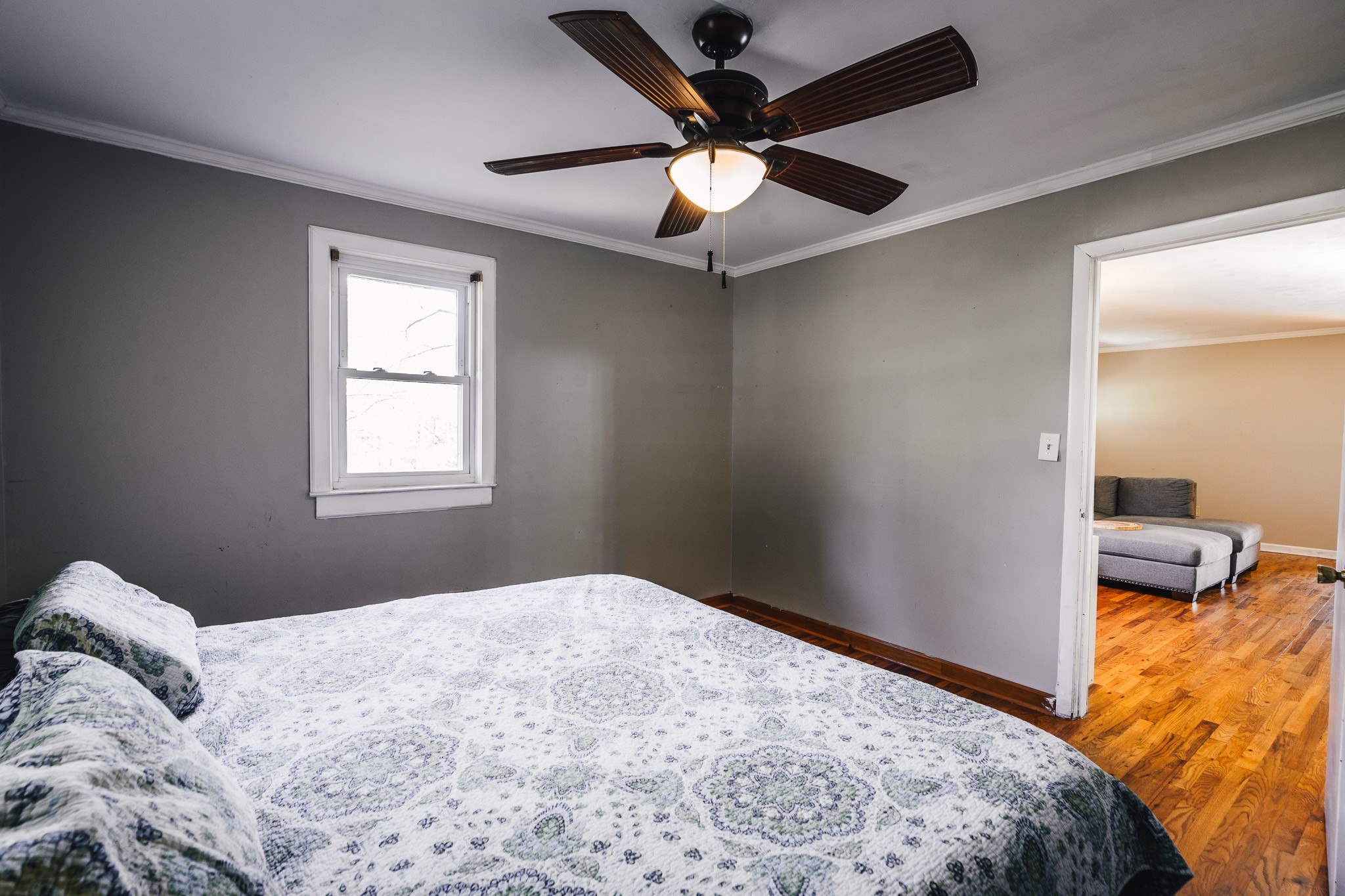 3953 Dry Fork Road Whites Creek, TN 37189 - Photo 17 of 68 a bedroom with a large bed and a window