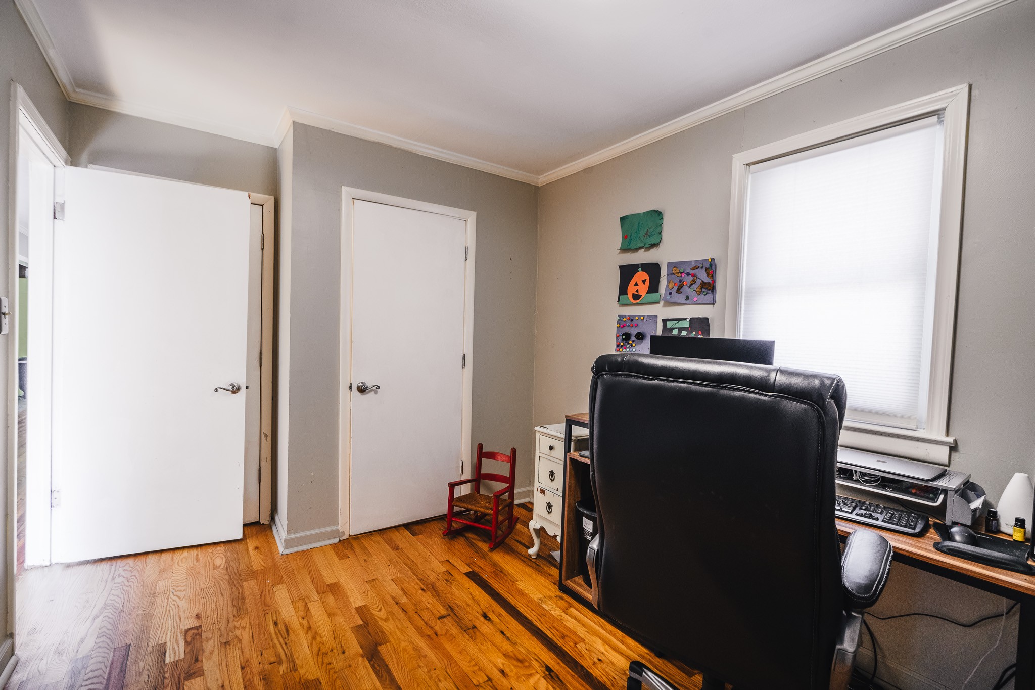 3953 Dry Fork Road Whites Creek, TN 37189 - Photo 23 of 68 a view of workspace with wooden floor cabinet and windows