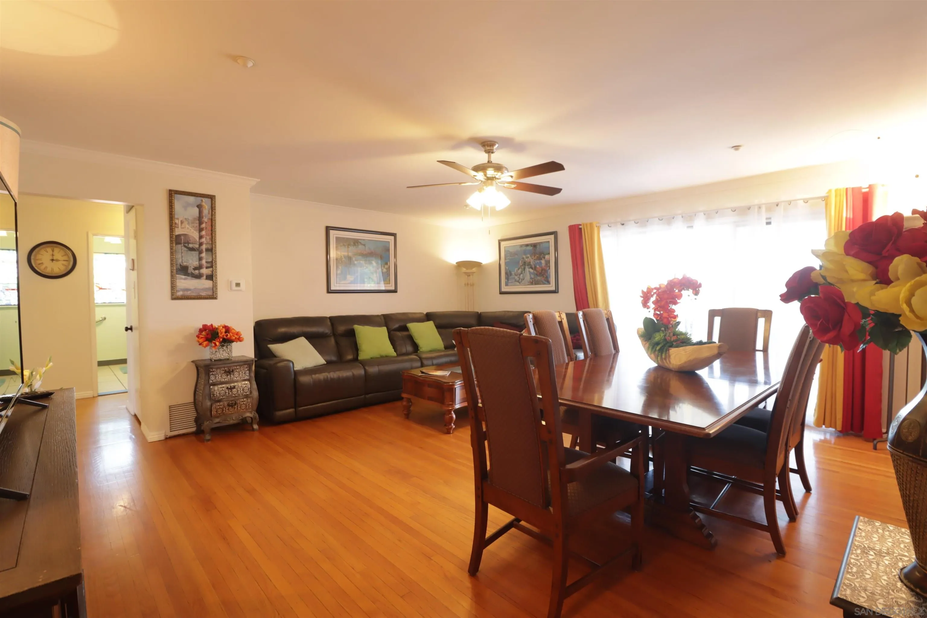 1233 Cresthill Road El Cajon, CA 92021 - Photo 29 of 50 a living room with furniture and wooden floor