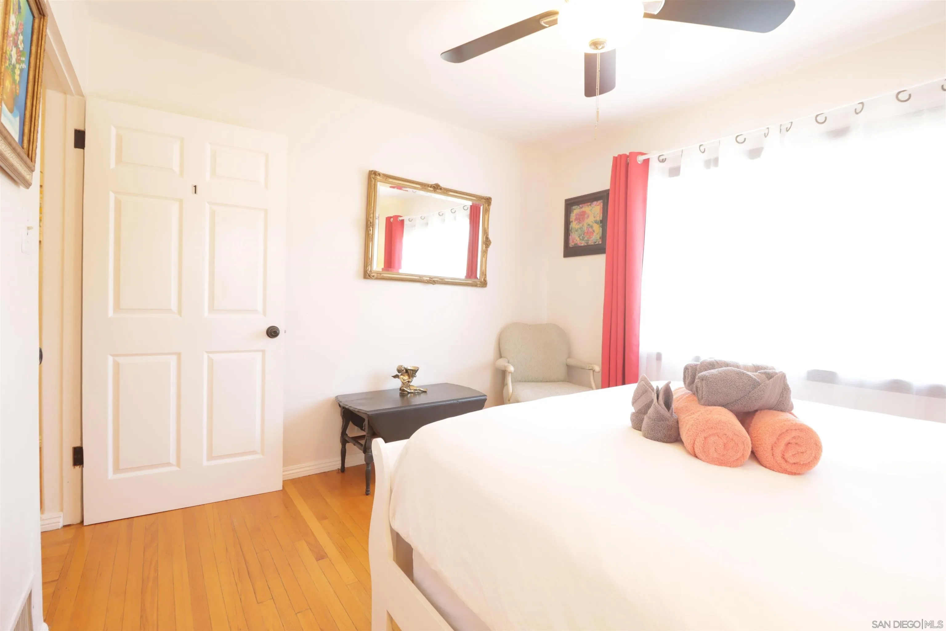 1233 Cresthill Road El Cajon, CA 92021 - Photo 37 of 50 a bedroom with a bed and a cabinets