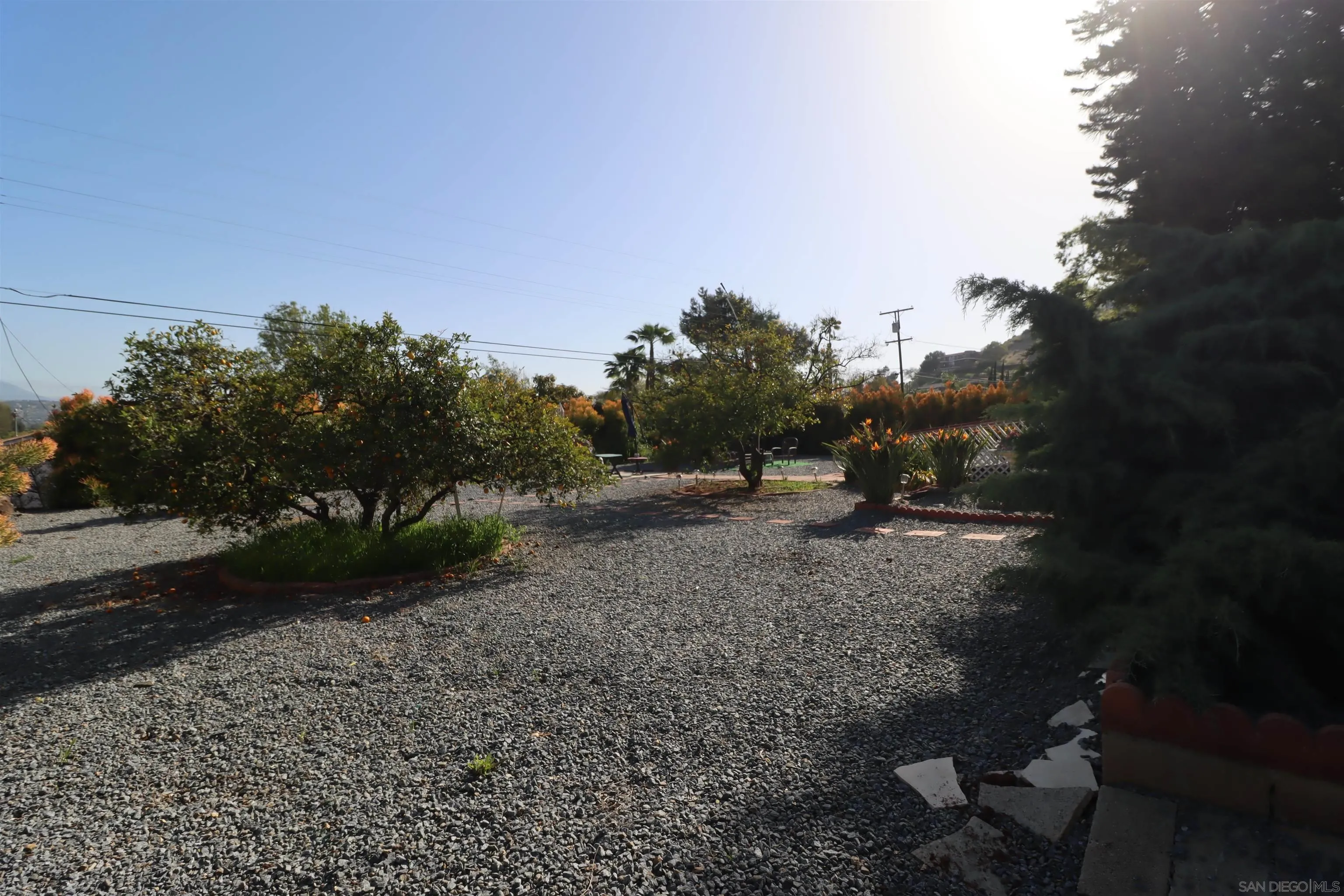 1233 Cresthill Road El Cajon, CA 92021 - Photo 50 of 50 a backyard of a house with lots of green space