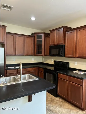 a view of a room with natural light