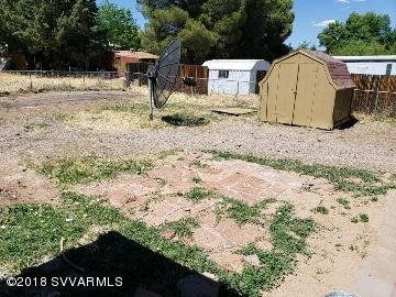 4330 East Waldron Road Rimrock, AZ 86335 - Photo 39 of 43 a view of backyard with wooden fence