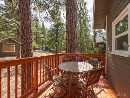 a outdoor view from a balcony