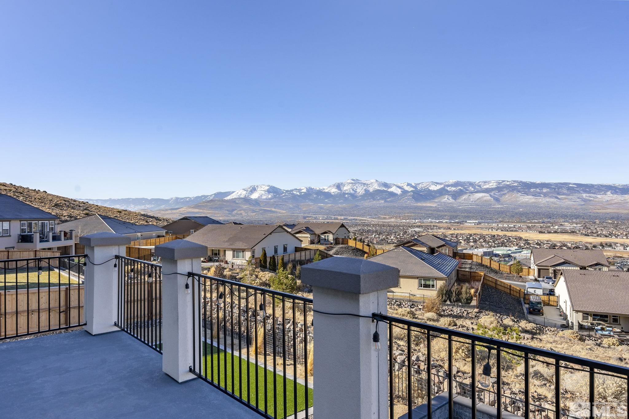 10489 Claim Jumper Way Reno, NV 89521 - Photo 31 of 40 a view of a city from a balcony