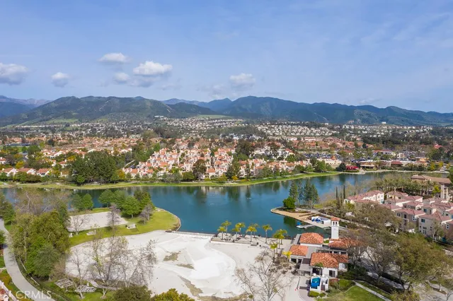 a view of a city with lake