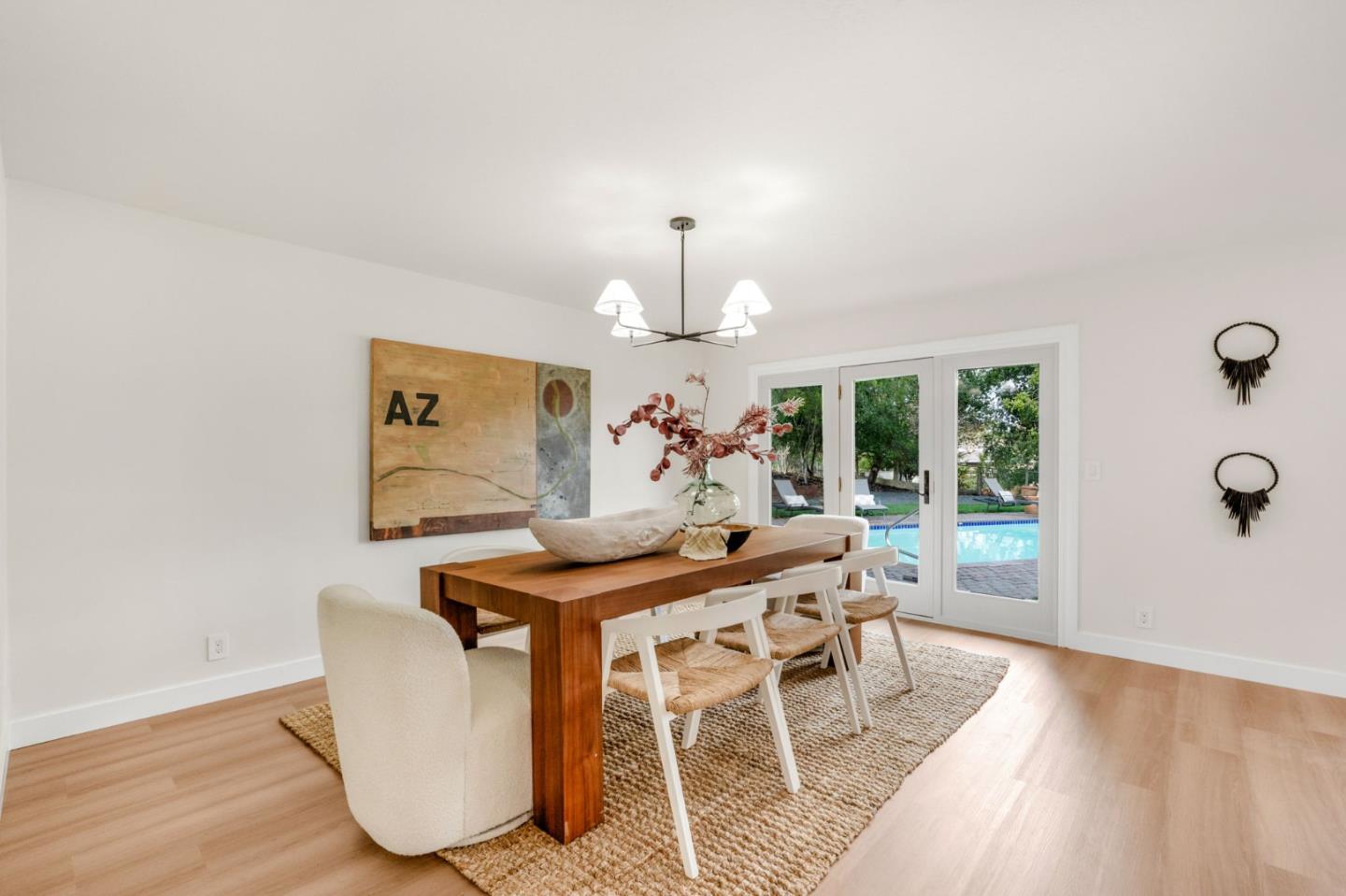 26645 Altamont Road Los Altos Hills, CA 94022 - Photo 15 of 60 a view of a dining room with furniture and window