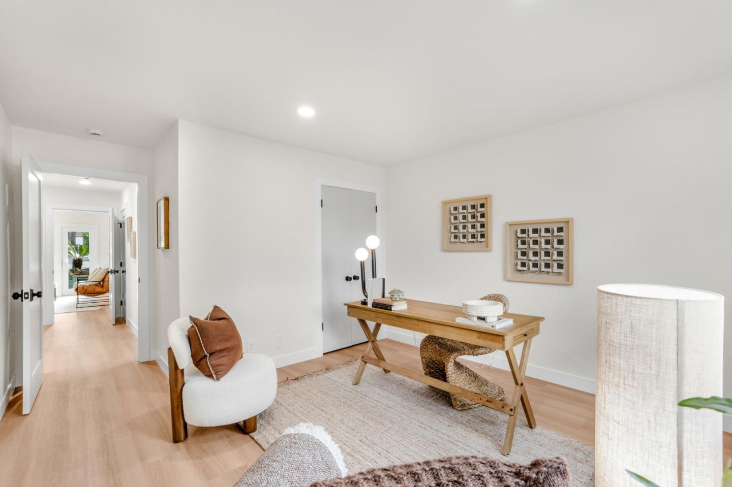 26645 Altamont Road Los Altos Hills, CA 94022 - Photo 34 of 60 a living room with furniture and a wooden floor