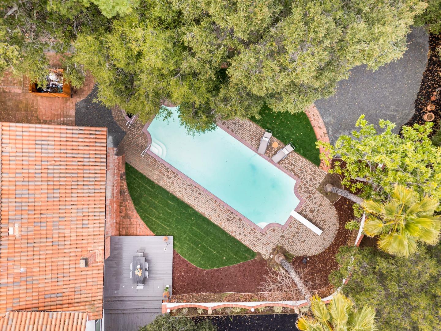 26645 Altamont Road Los Altos Hills, CA 94022 - Photo 48 of 60 a bird view of a house