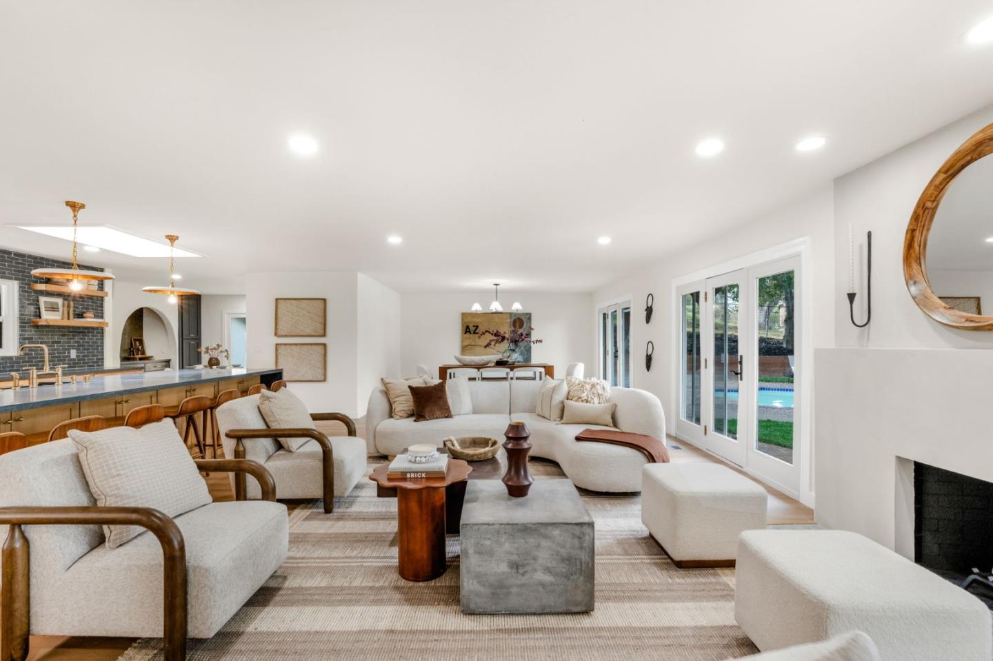 26645 Altamont Road Los Altos Hills, CA 94022 - Photo 7 of 60 a living room with furniture and a large window