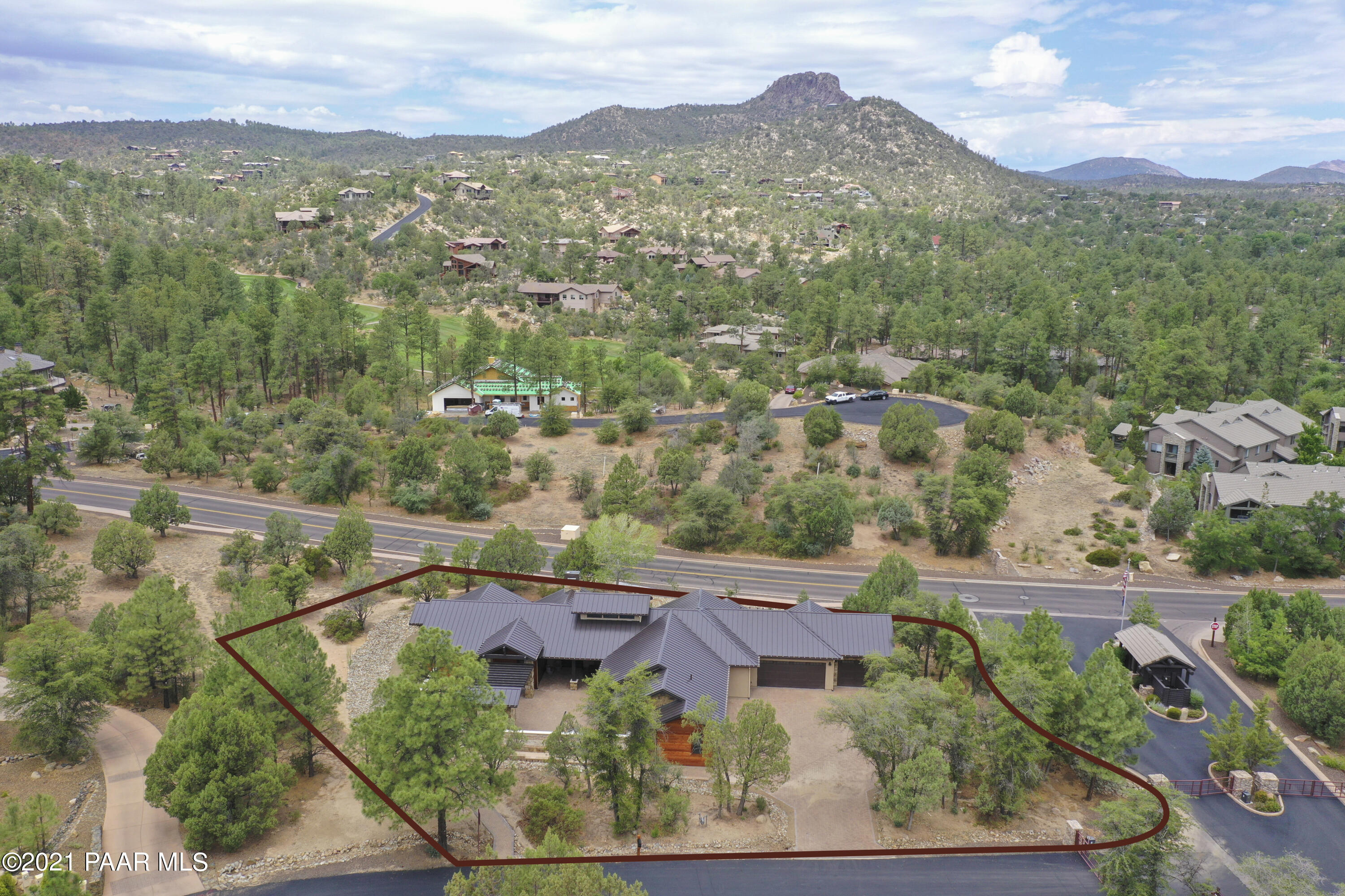 1725 Conifer Ridge Lane Prescott, AZ 86303 - Photo 5 of 57 Aerial-Overview-