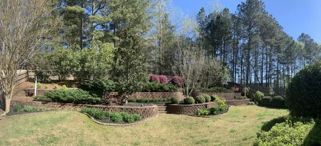 a view of swimming pool with seating space