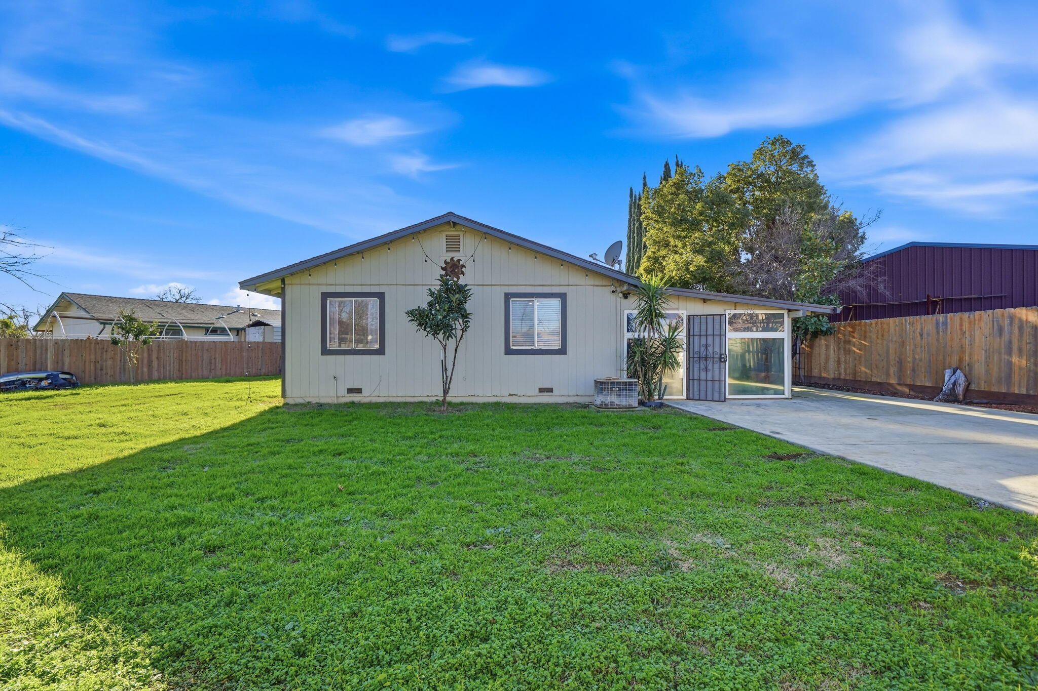 3661 Rabbit Lane Cottonwood, CA 96022 - Photo 23 of 38 a view of a house with a backyard