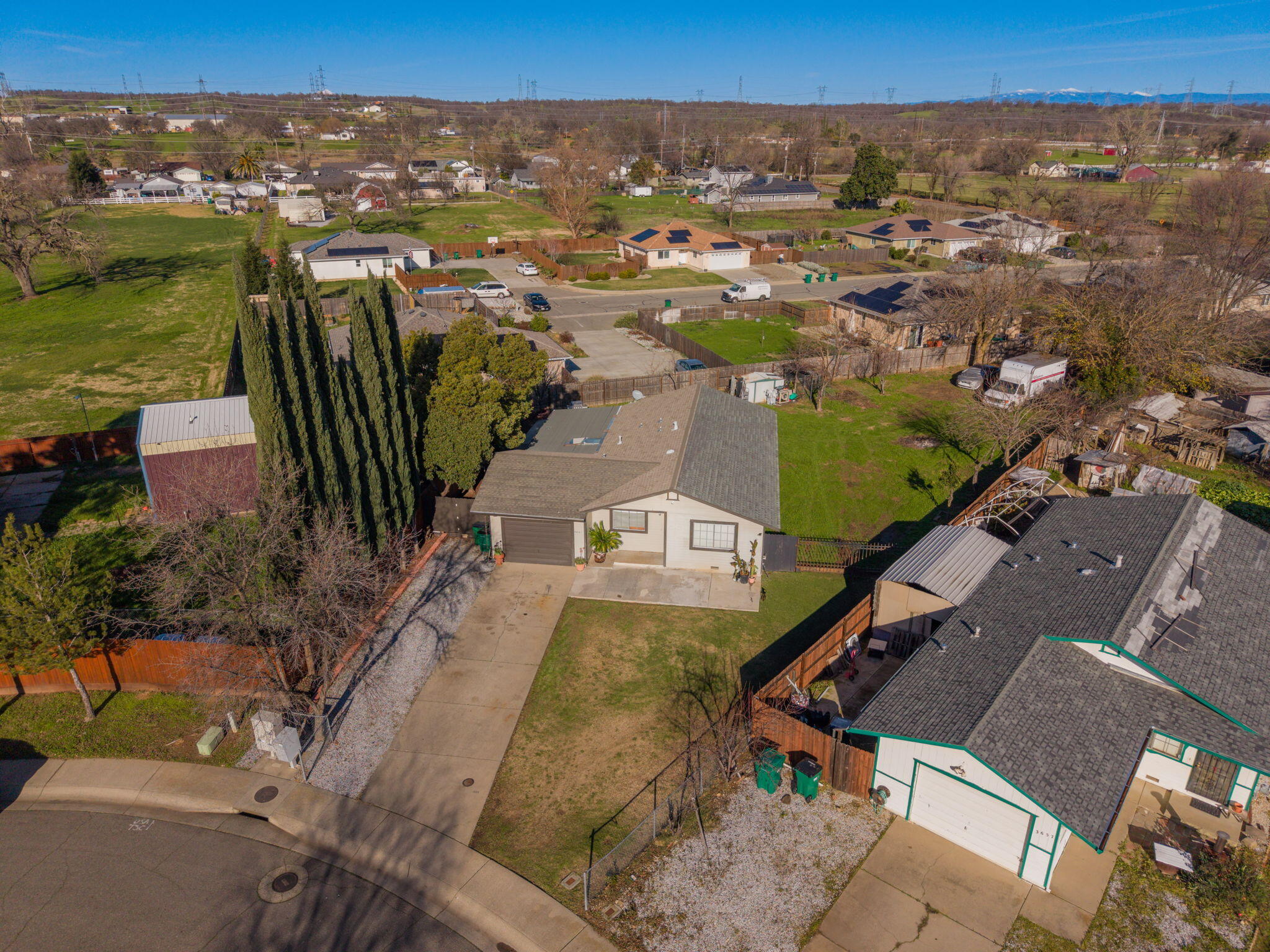 3661 Rabbit Lane Cottonwood, CA 96022 - Photo 37 of 38 an aerial view of multiple house