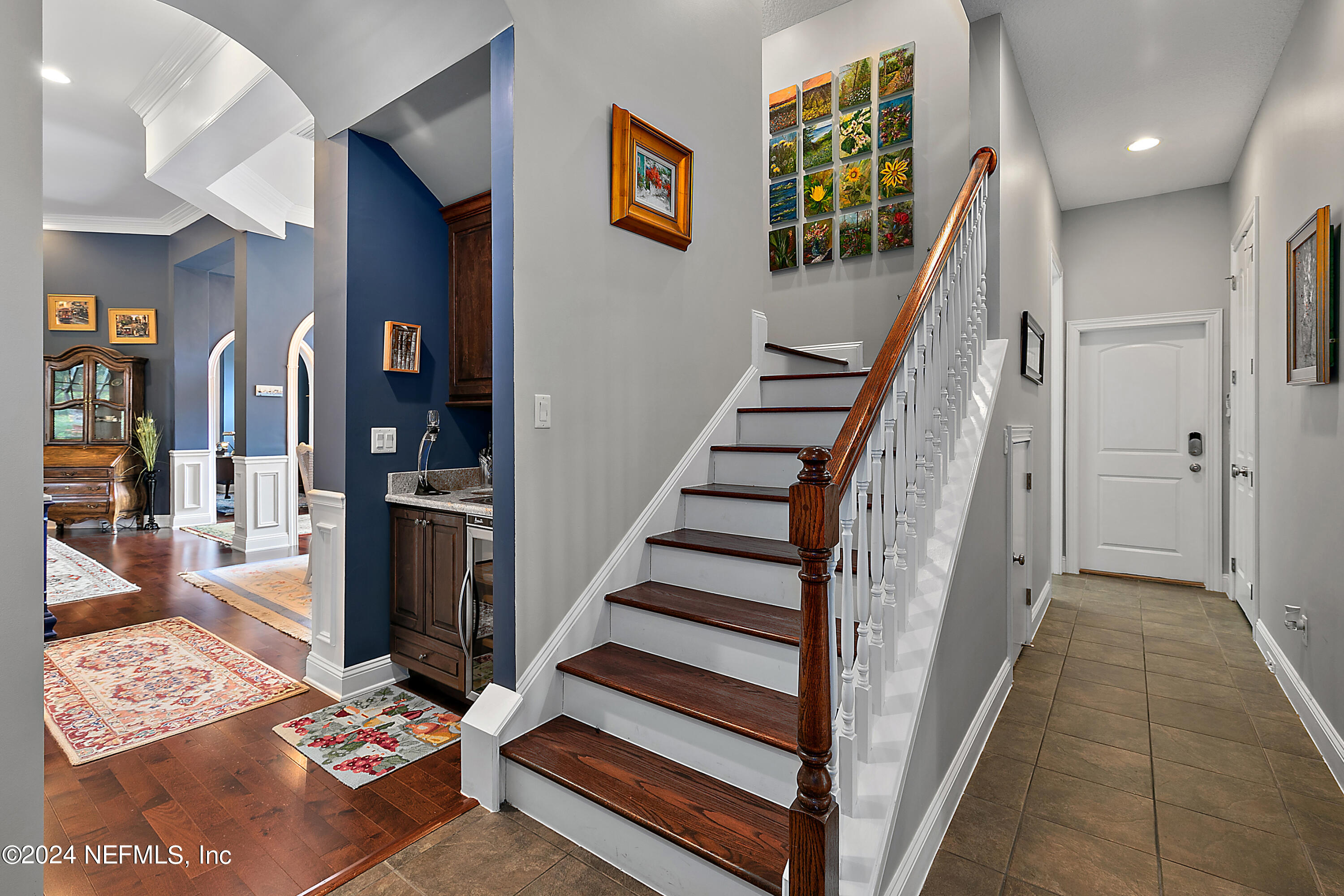 113 Arnau Court St. Augustine, FL 32095 - Photo 55 of 75 46-Stairs and Bar