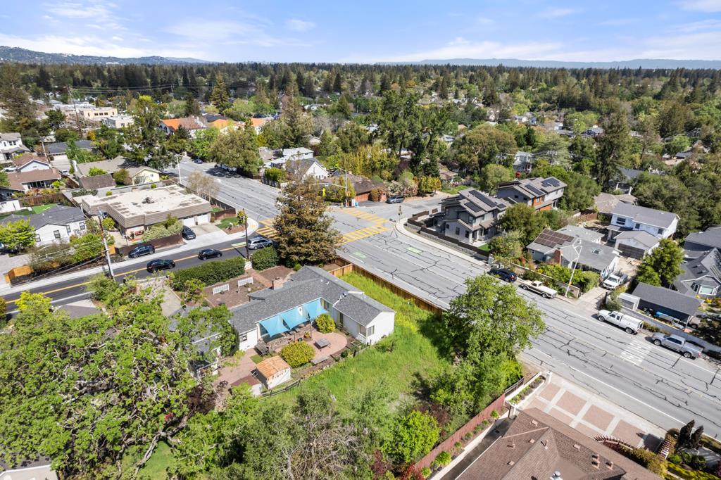 2101 Sharon Road Menlo Park, CA 94025 - Photo 8 of 31 an aerial view of residential houses with outdoor space