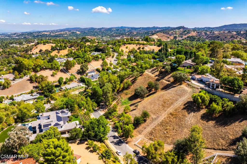 24910 John Fremont Road Hidden Hills, CA 91302 - Photo 50 of 67 an aerial view of residential houses with outdoor space