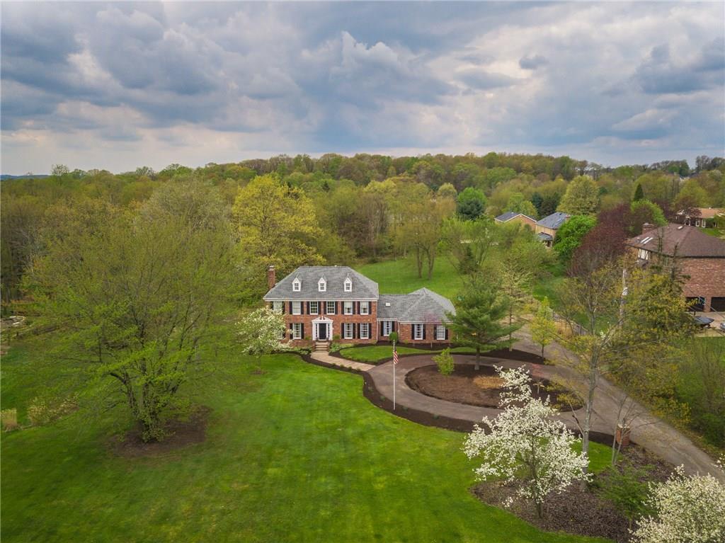 4549 Middle Road Allison Park, PA 15101 - Photo 1 of 25 All Brick 2 Story Colonial On 2.9 Acres