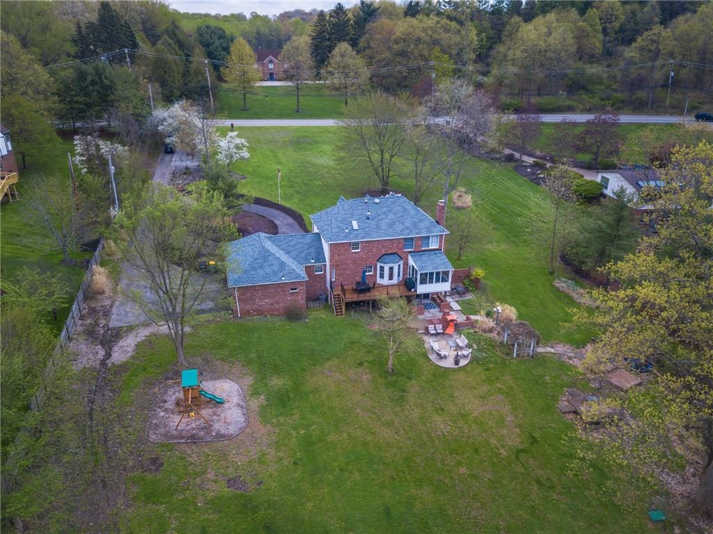 4549 Middle Road Allison Park, PA 15101 - Photo 3 of 25 Back View Of Home - Level Land To Play and Relax!