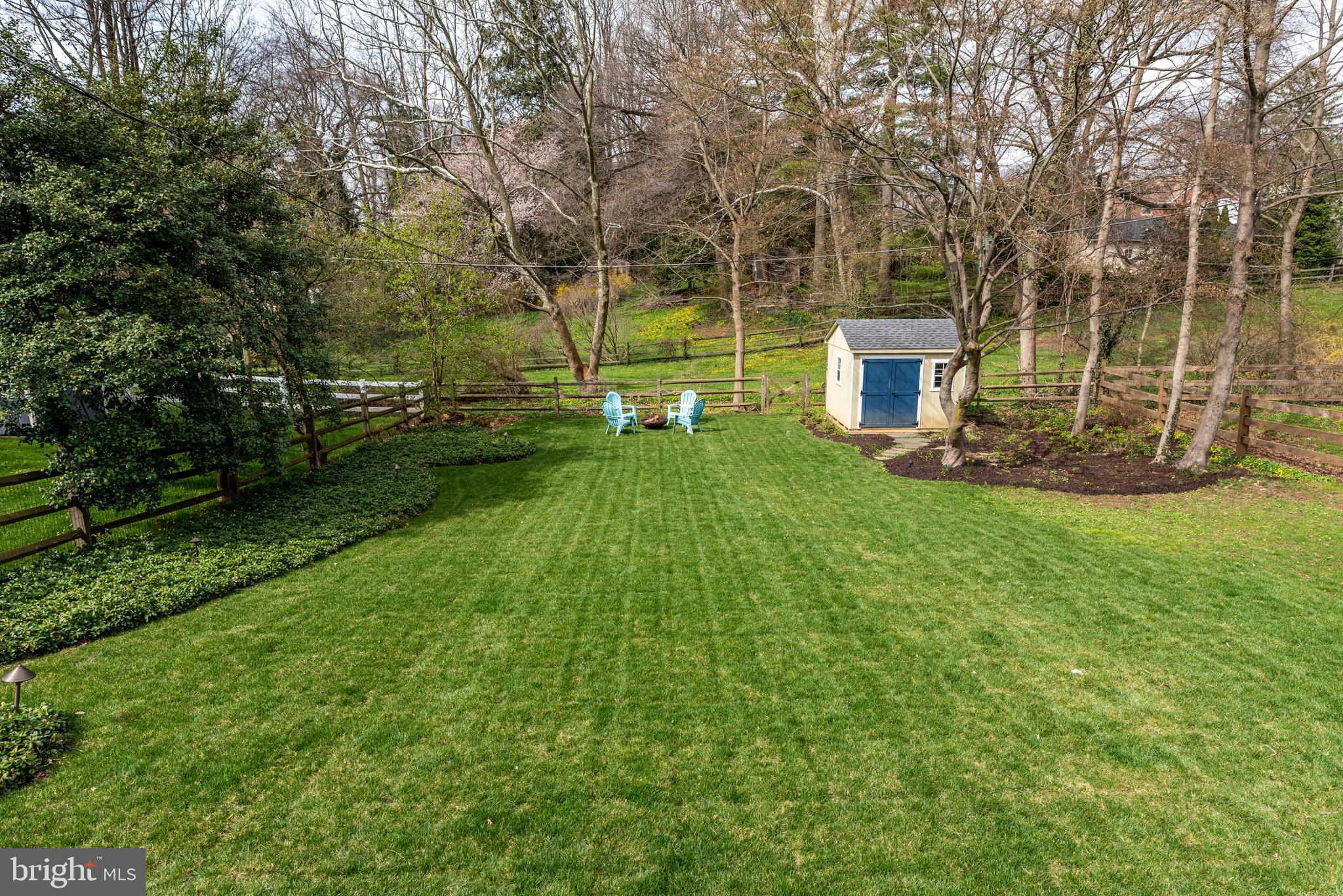 114 North Fairfield Road Devon, PA 19333 - Photo 30 of 36 Rear Yard & Shed