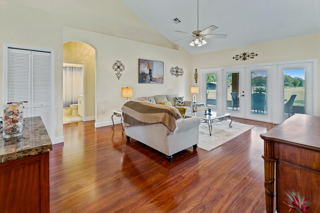 2774 Gentile Road Fort Pierce, FL 34945 - Photo 14 of 70 a living room with furniture and a large window