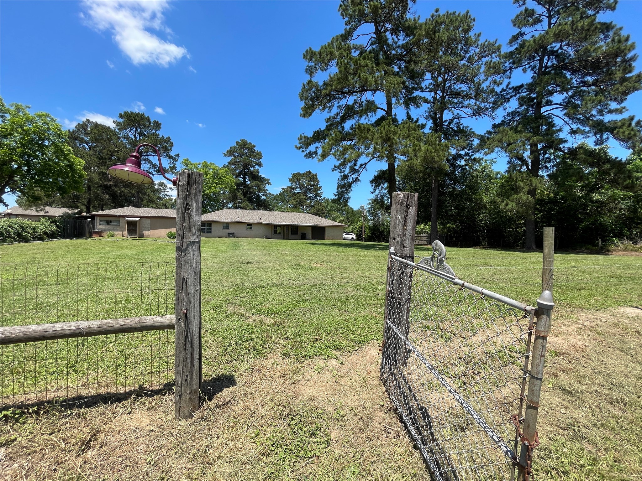 19439 Keenan Cut Off Road Montgomery, TX 77316 - Photo 27 of 39 a backyard of a house with lots of green space