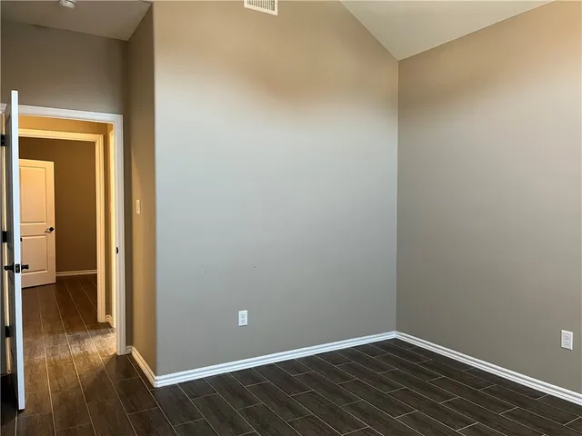 a view of livingroom with hallway