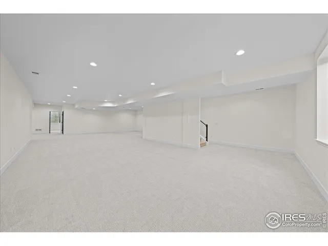 a view of empty room