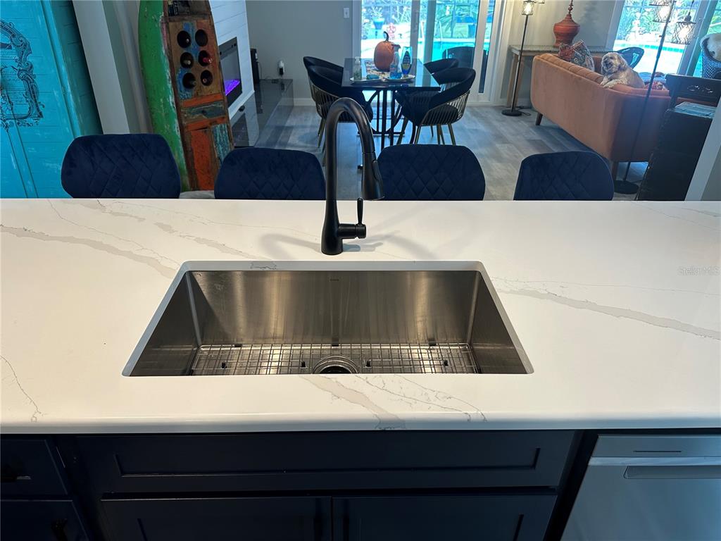 9781 West Halls River Road Homosassa, FL 34448 - Photo 15 of 59 a view of living room with furniture and wooden floor