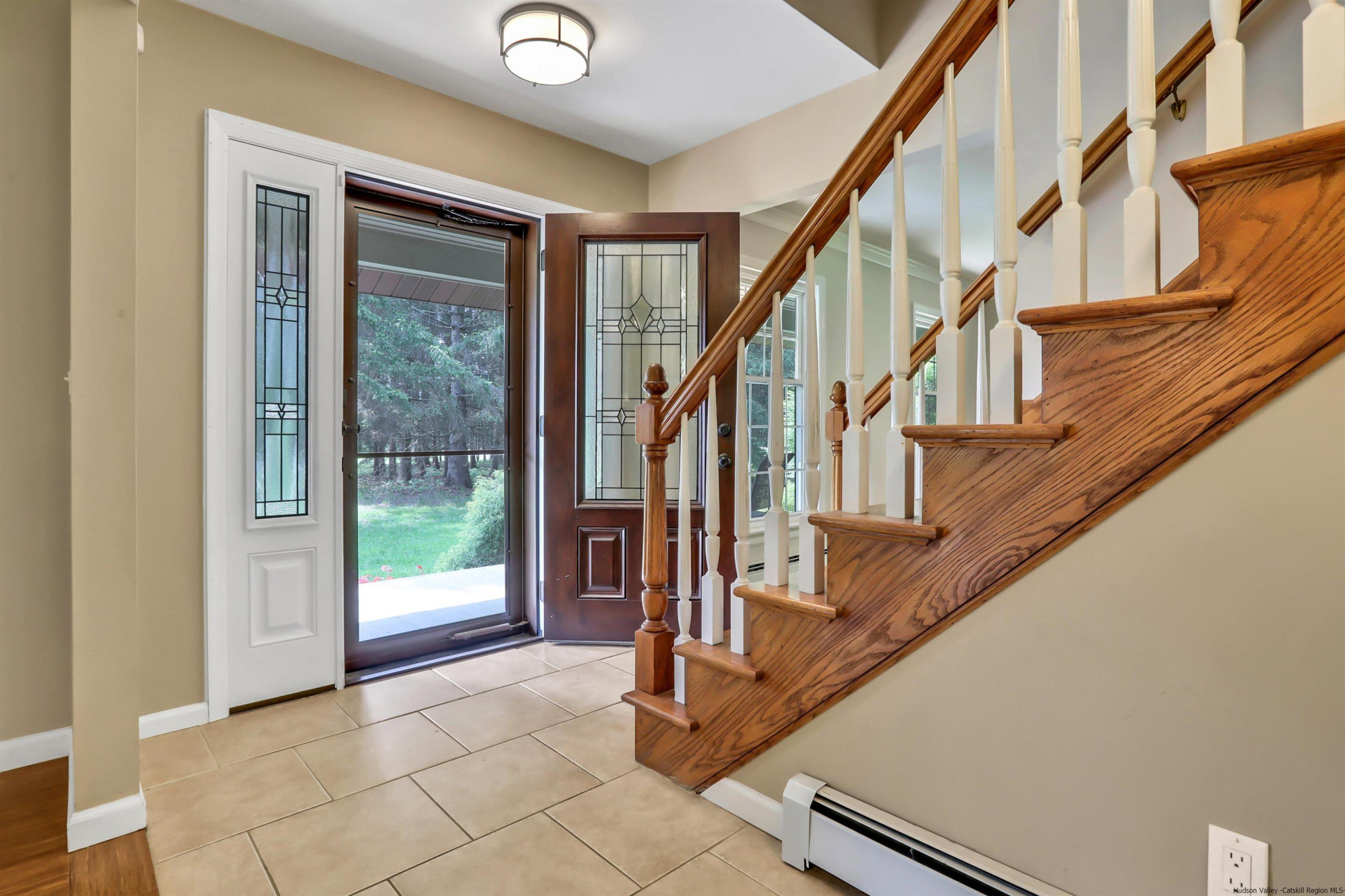 1 High Ridge Road, Unit KLEINKILL DR New Paltz, NY 12561 - Photo 7 of 30 a view of an entryway with staircase
