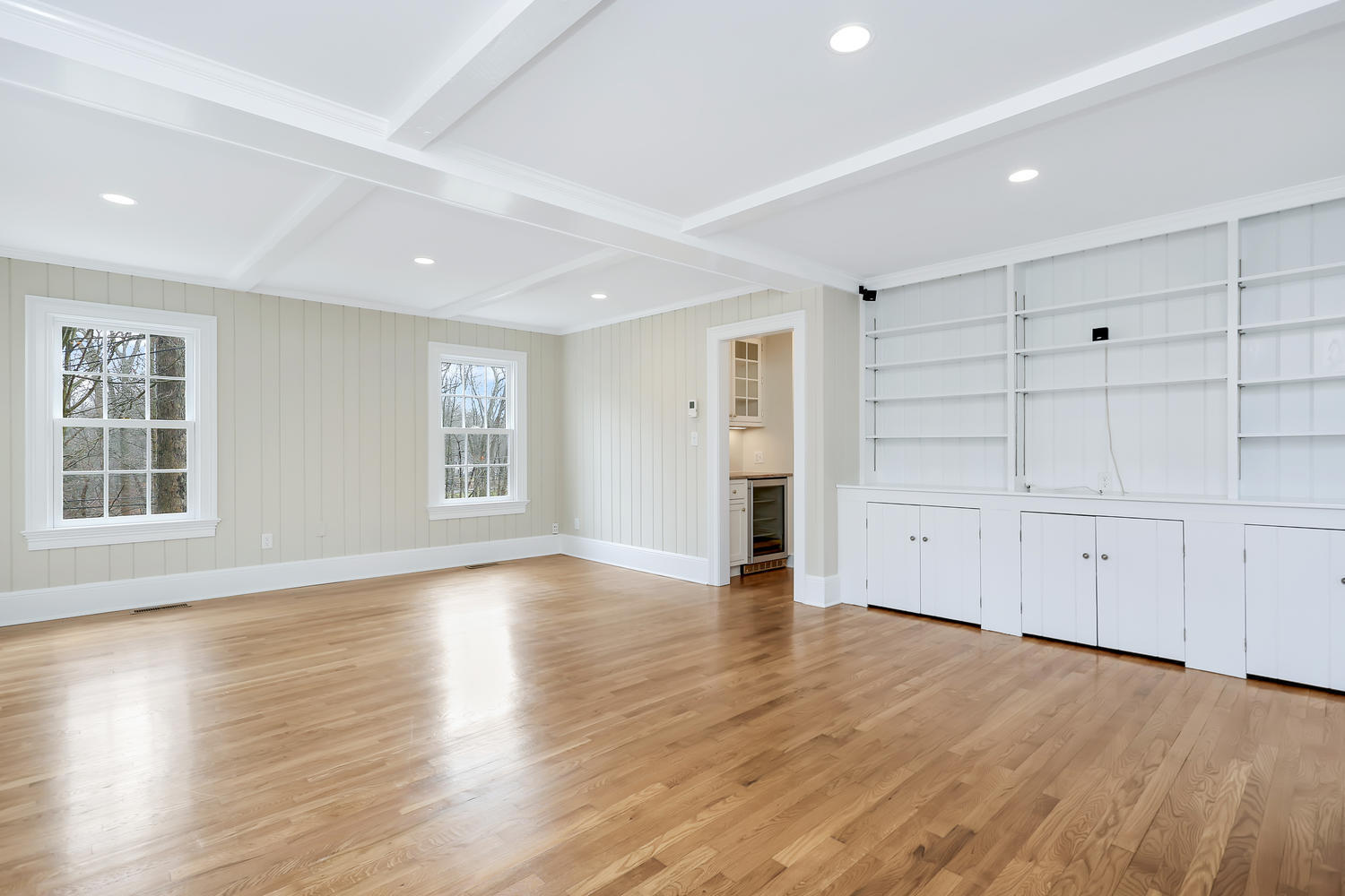 62 Salem Road New Canaan, CT 06840 - Photo 8 of 17 an empty room with wooden floor and window