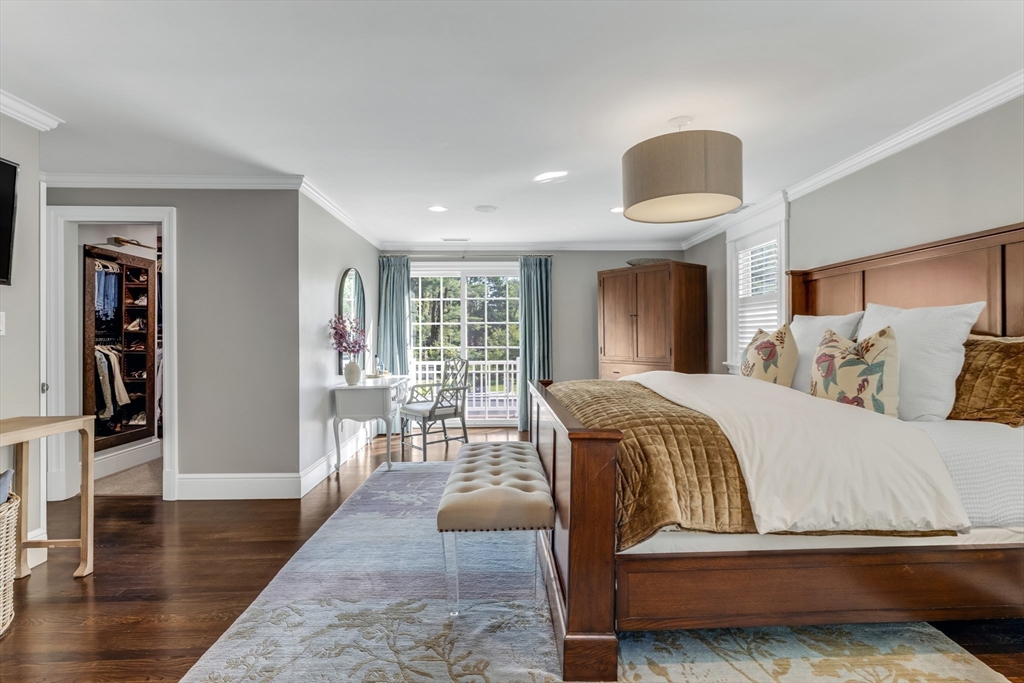 85 Old Farm Road Milton, MA 02186 - Photo 15 of 42 a bed room with a bed and a large window