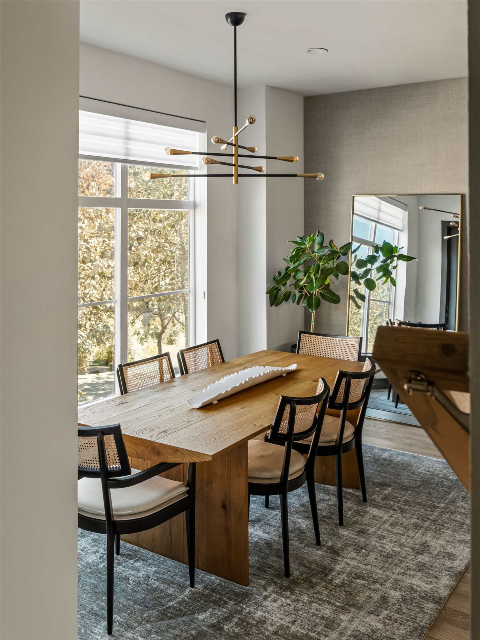 4507 Unity Circle Austin, TX 78731 - Photo 19 of 39 a view of a dining room with furniture window and outside view