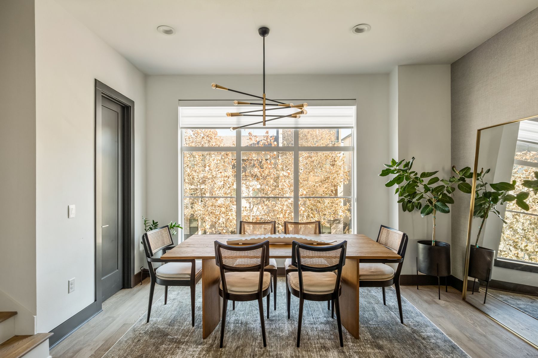 4507 Unity Circle Austin, TX 78731 - Photo 20 of 39 a view of a dining room with furniture window and wooden floor