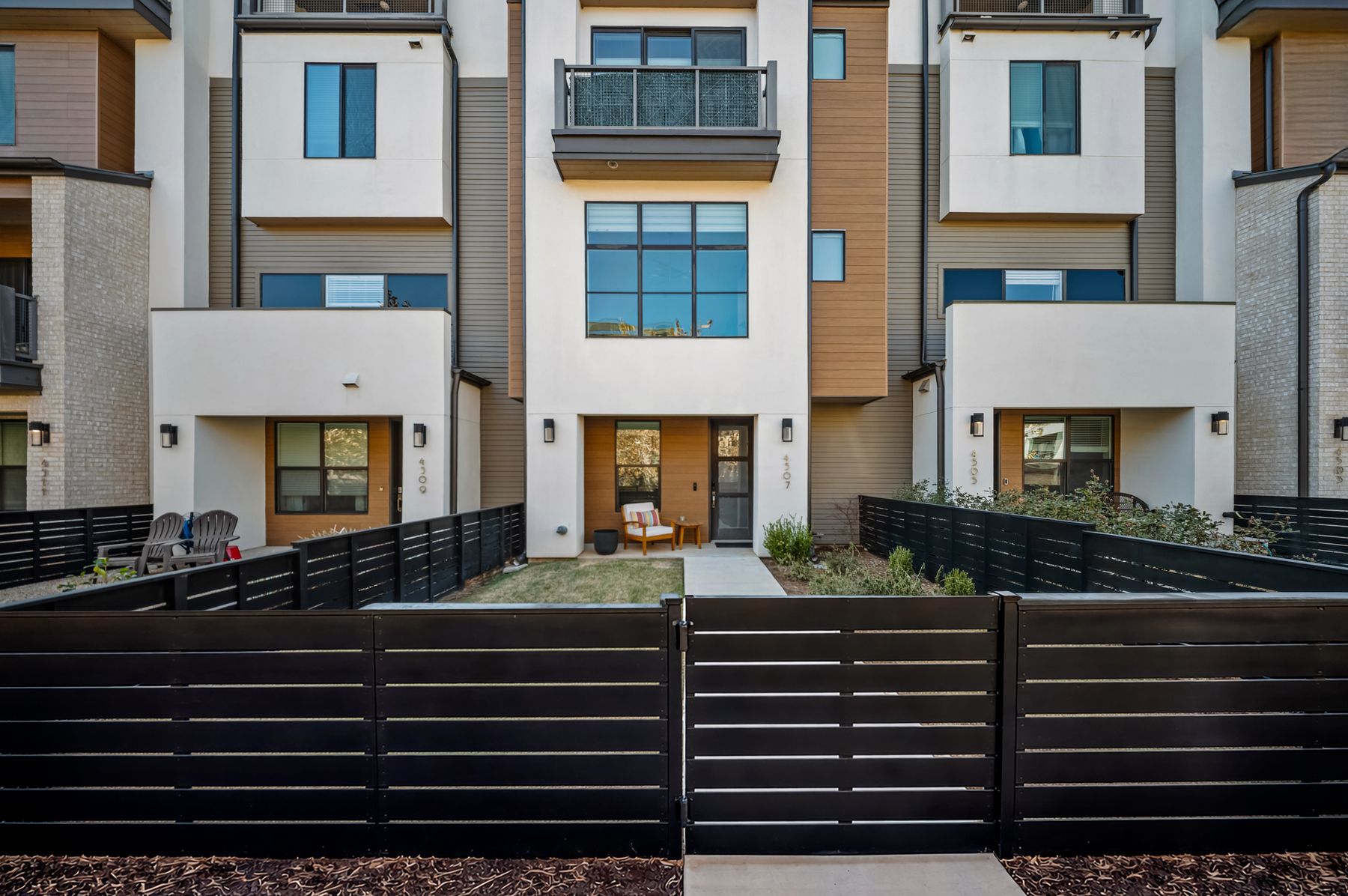 4507 Unity Circle Austin, TX 78731 - Photo 36 of 39 a front view of a house with windows