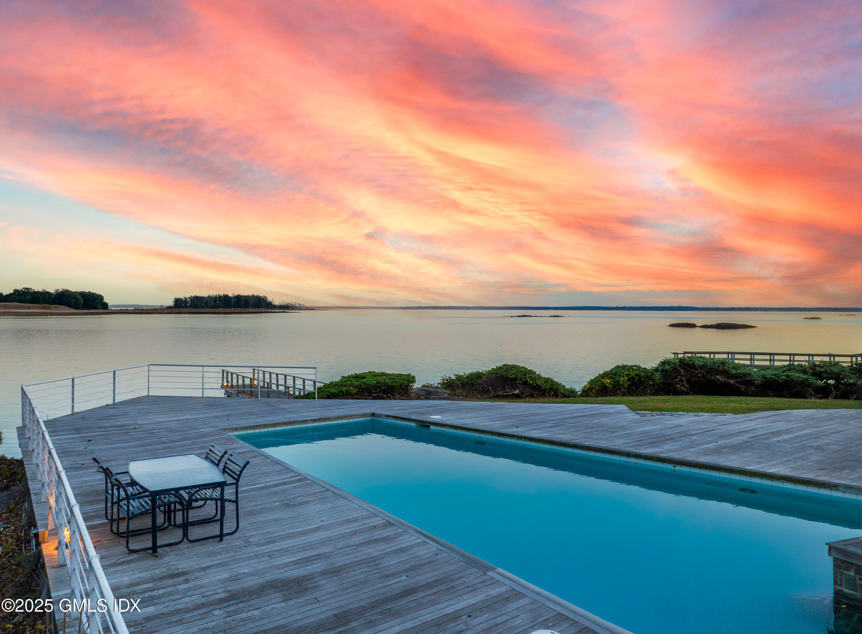 111 Byram Shore Road Greenwich, CT 06830 - Photo 16 of 23 a view of outdoor space with yard and ocean view
