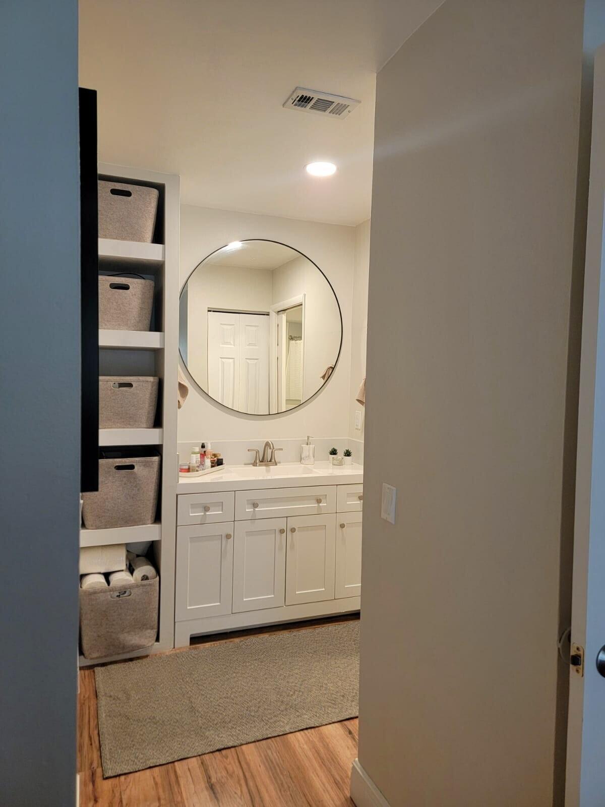3209 Clint Moore Road, Unit 202 Boca Raton, FL 33496 - Photo 11 of 24 Bath Closet and Vanity