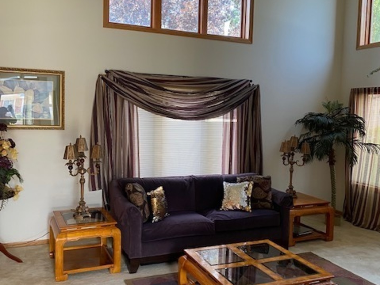 Undisclosed Address Olympia Fields, IL 60461 - Photo 19 of 31 a living room with furniture and a potted plant
