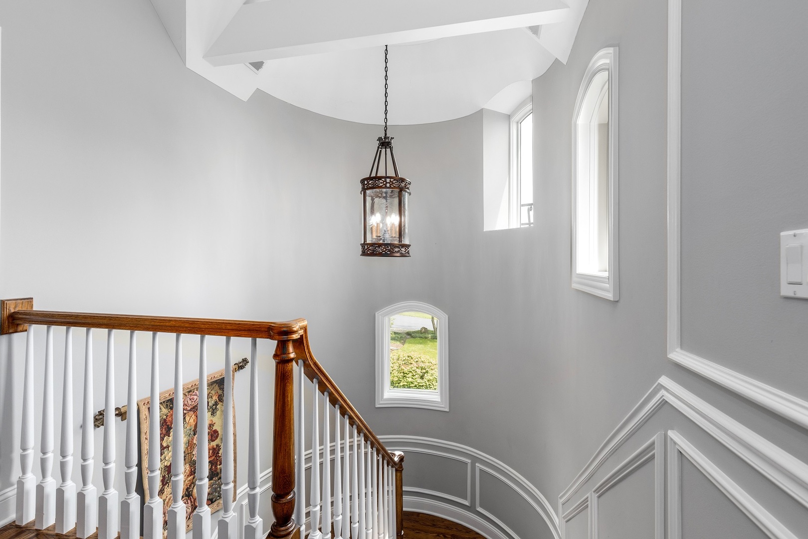 238 Linden Road Northbrook, IL 60062 - Photo 22 of 51 a view of entryway with stairs and wooden floor