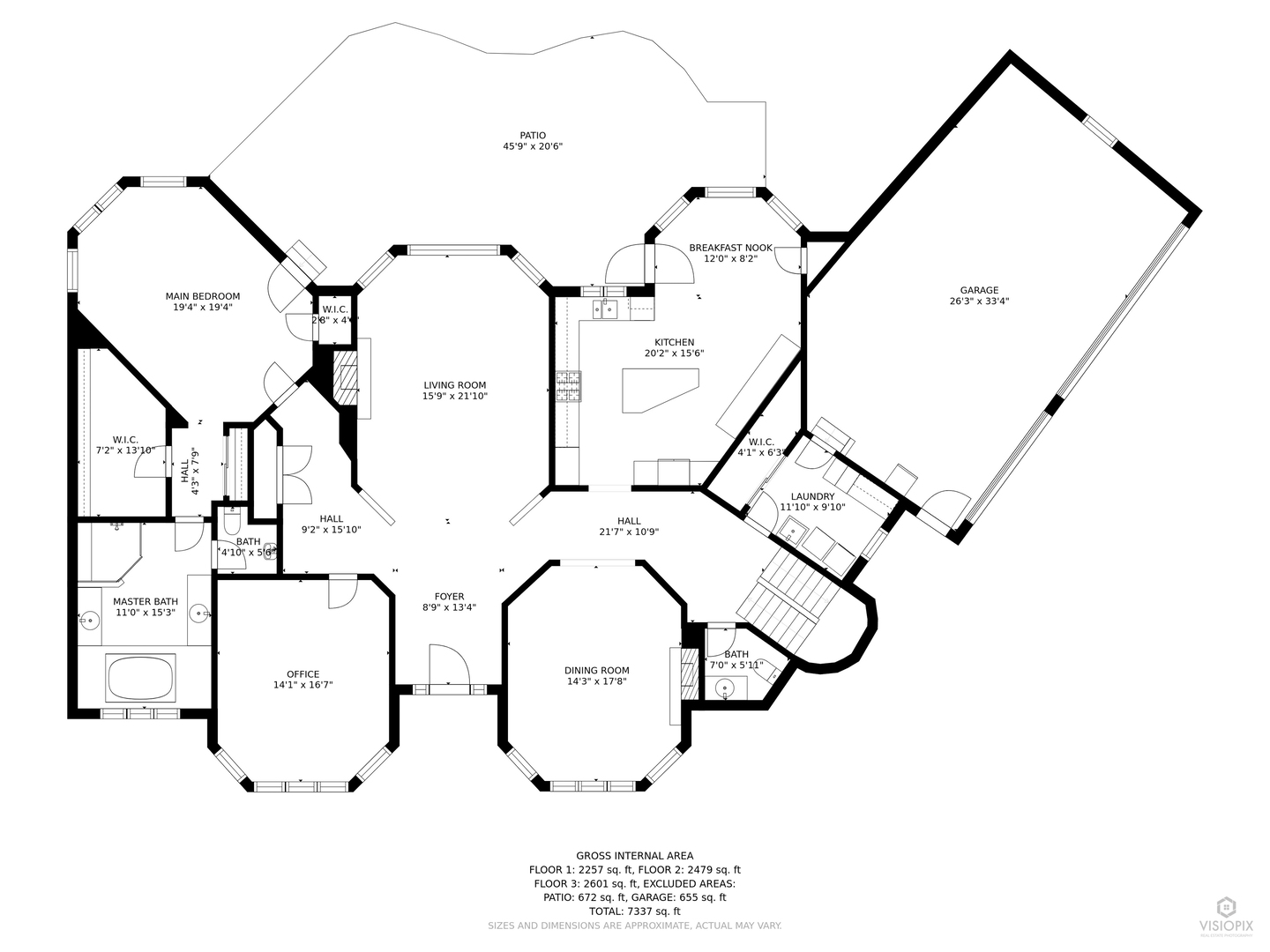 238 Linden Road Northbrook, IL 60062 - Photo 50 of 51 a picture of a room with lots of windows