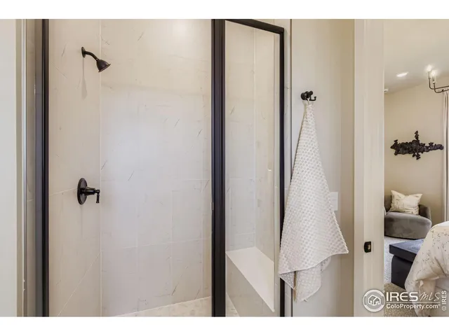 a view of a bathroom from a bathroom