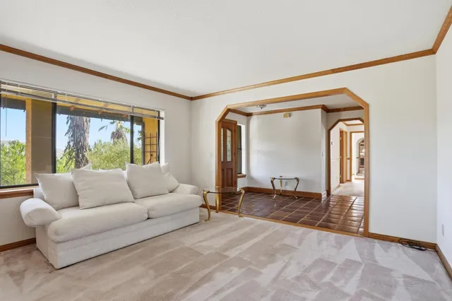 a bathroom with a sink a mirror and a shower