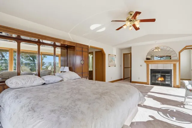 a house view with a backyard space