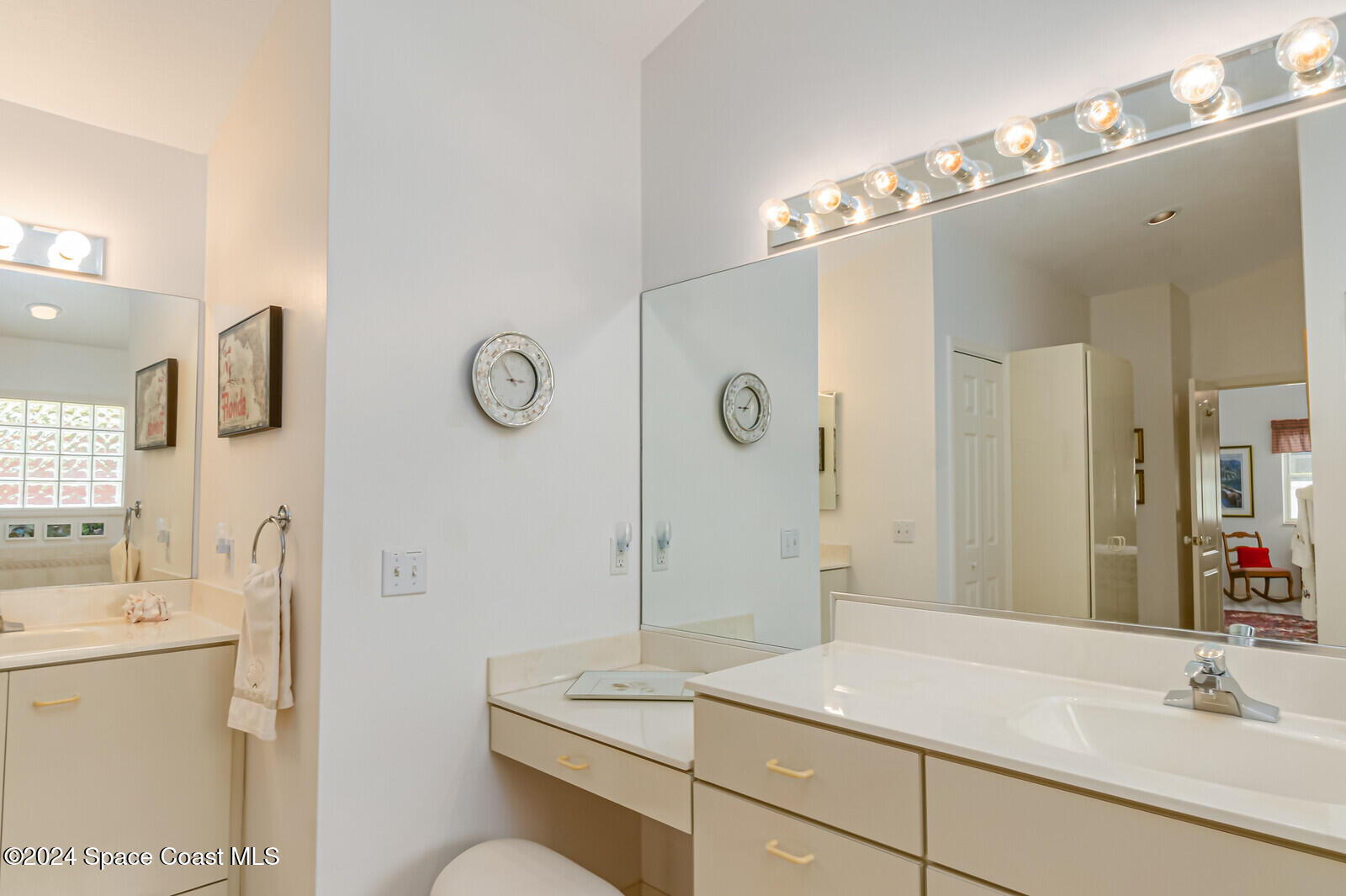 410 Oriole Lane Indialantic, FL 32903 - Photo 36 of 92 a bathroom with a sink vanity granite tub and shower