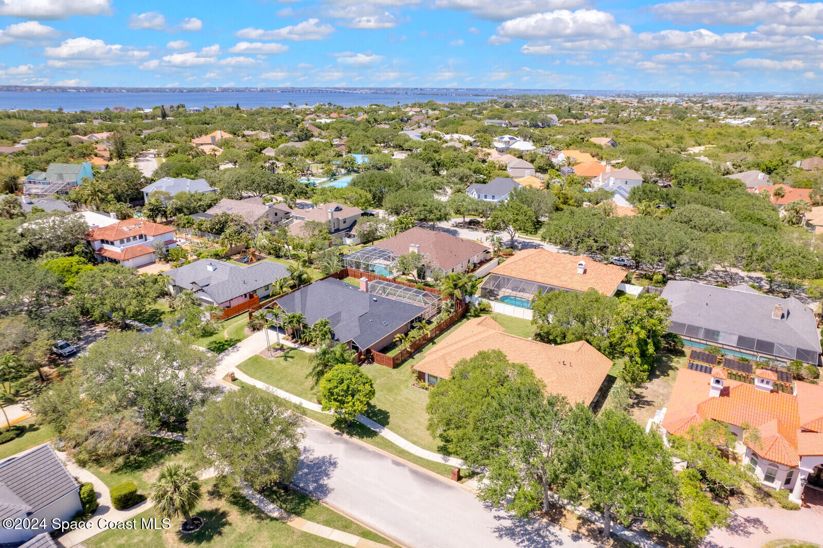 410 Oriole Lane Indialantic, FL 32903 - Photo 53 of 92 an aerial view of residential houses with outdoor space